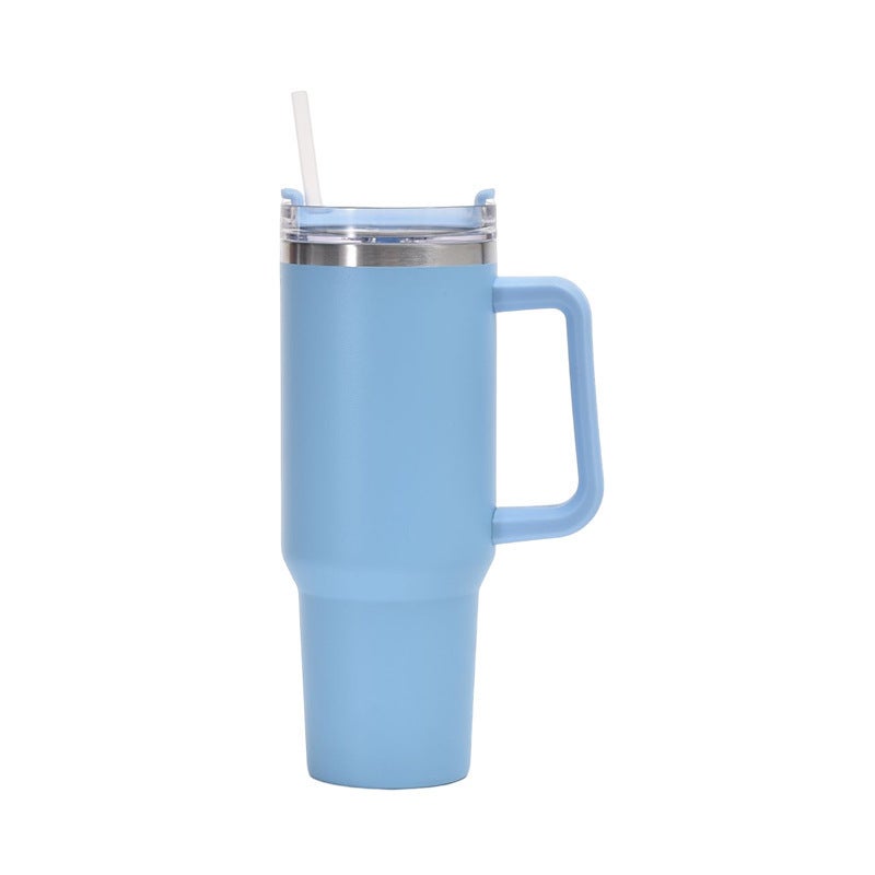 Second-Generation 40Oz Large-Capacity Ice Cup 304 Stainless Steel Insulated Cup Portable Car Cup Car Cup - Image 1